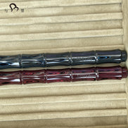 Eboya 立竹 RICCHIKU Fountain Pen Available in Multiple Colors & Nib Styles, Hard Rubber Body, 14K Gold Nib