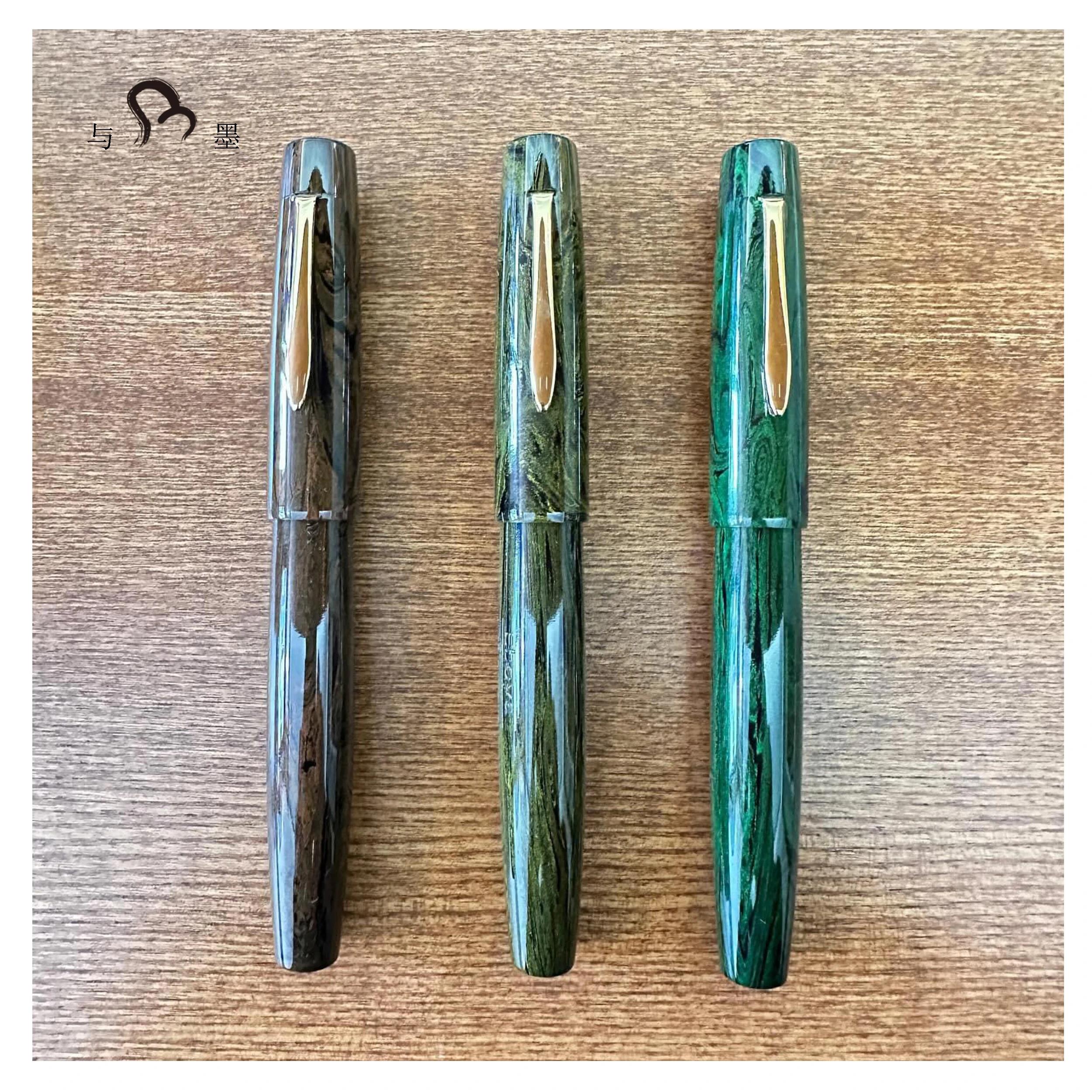 Eboya Brand - Zao Series Fountain Pens Hard Rubber Body | 14K Gold Nib | Multiple Colors & Nib Grades