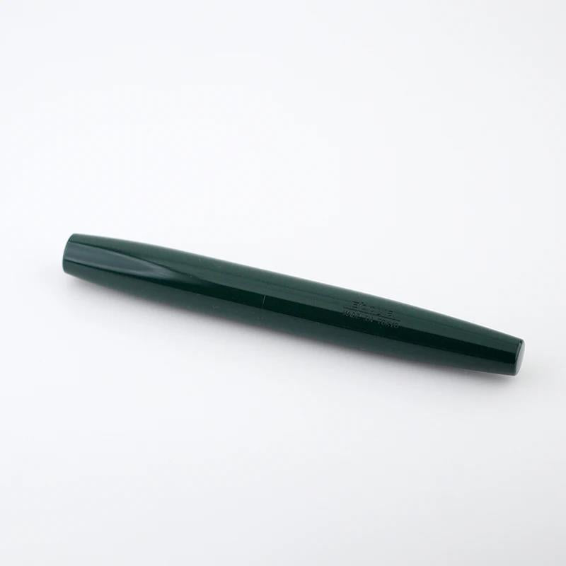 Eboya Brand - 方舟 HAKOBUNE Series Fountain Pen L size | Limited-Edition Color: Deep Forest Green | Hard Rubber Body | 14K Gold Nib