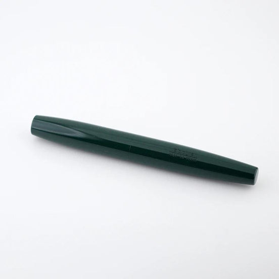 Eboya Brand - 方舟 HAKOBUNE Series Fountain Pen L size | Limited-Edition Color: Deep Forest Green | Hard Rubber Body | 14K Gold Nib