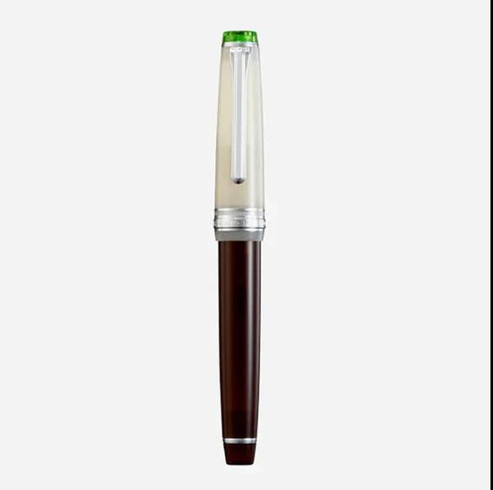 Ancora Limited-Edition Beverage Series Season 2 - Snowy Cappuccino | 14K Gold Nib | Sailor Professional Gear Slim Fountain Pen