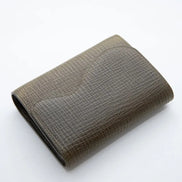 Brelio x NAGASAWA Limited Collaboration - M5/M6 Genuine Calf Leather Planner, Honey Brown/Olive Green
