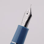 Nagasawa Sakaecho Blue, Large-size Piston-filler, 21K Gold Sailor Fountain Pen