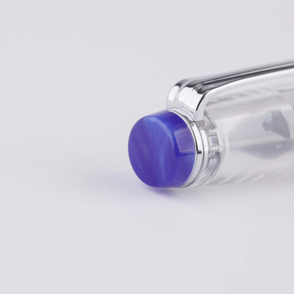 Maruzen Exclusive Blue Marble Medium Low Center of Gravity 14K Gold Sailor Fountain Pen