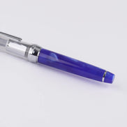 Maruzen Exclusive Blue Marble Medium Low Center of Gravity 14K Gold Sailor Fountain Pen