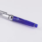 Maruzen Exclusive Blue Marble Medium Low Center of Gravity 14K Gold Sailor Fountain Pen