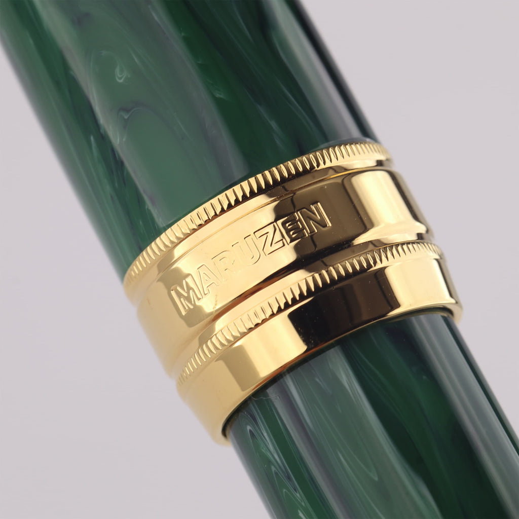Maruzen Exclusive Green Pen King Sailor 21K Gold Fountain Pen