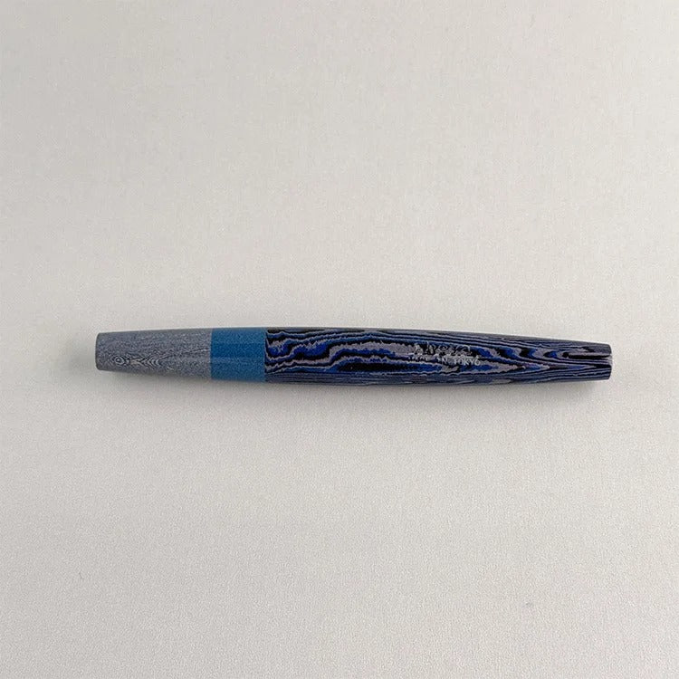 Eboya 14K Gold Fountain Pen, Limited-Edition Chōsō Color, Ebonite Body, 木笛 KOBUE