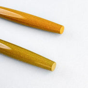 Eboya 14K Gold Fountain Pen, 木笛 KOBUE, Limited-Edition Lemon Yellow, Ebonite Body