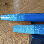 Eboya Shoumokuya 2025 Maruzen Pen Show Exclusive Flute-shaped "Summer Memories" Hard Rubber 14K Gold Fountain Pen