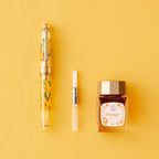 Ancora Sailor Osmanthus 14K Gold Fountain Pen Set