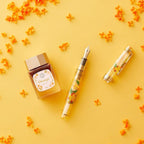 Ancora Sailor Osmanthus 14K Gold Fountain Pen Set