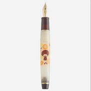 Ancora x Sailor Limited Edition Mizutama Cartoon 14K Orange Fountain Pen