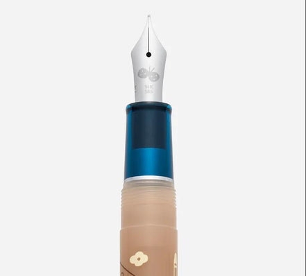 Ancora x Sailor Limited Edition Mizutama Cartoon 14K Blue Fountain Pen