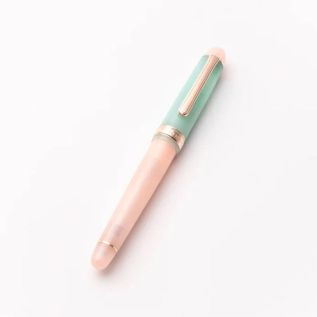 Hachimonjiya Limited Edition Akizakura 14K Gold Platinum Fountain Pen