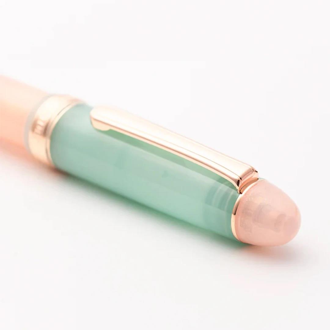 Hachimonjiya Limited Edition Akizakura 14K Gold Platinum Fountain Pen