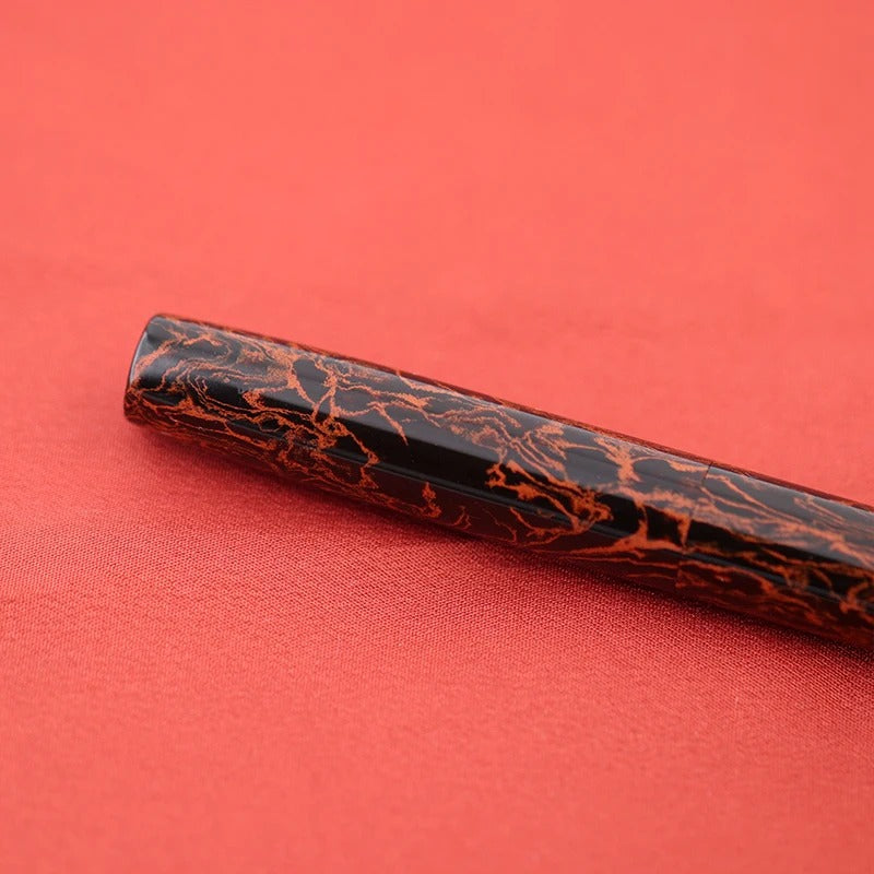 Eboya Shoumokuya Ark S Standard Color Twilight Hard Rubber 14K Gold Fountain Pen