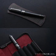 Nagasawa PenStyle DEN Exclusive Edition: Black Sailor Fountain Pen with 21K Gold Nib (M/B Tip Grades)