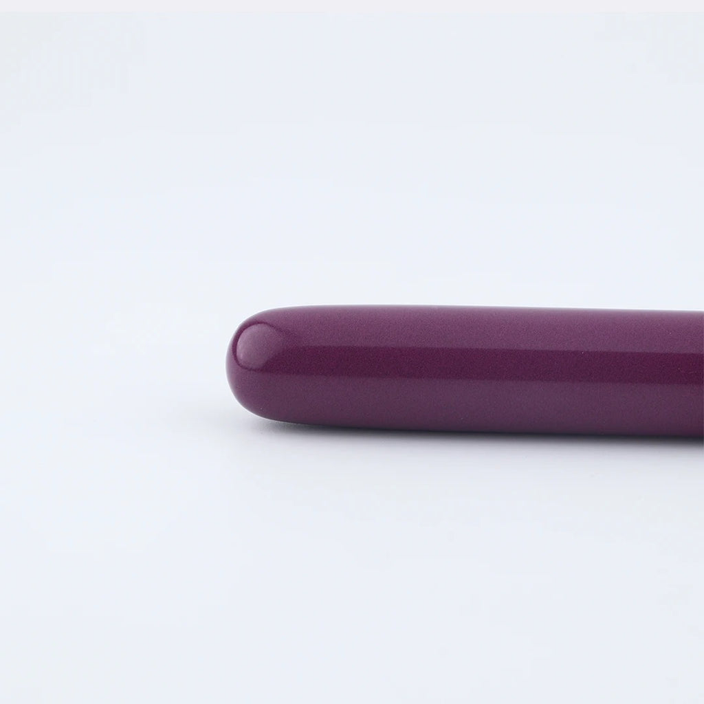 Eboya Emuya Mengya L Model - Exclusive Purple Shade: Hard Rubber Fountain Pen with 14K Gold Nib
