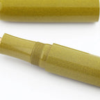Eboya Emuya Mengya L Model - Exclusive Yellow Shade: Hard Rubber Fountain Pen with 14K Gold Nib