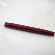 Eboya Emuya 萌芽 HOUGA / 方舟 HAKOBUNE M Model - Exclusive Russet Pattern Shade: Hard Rubber Fountain Pen with 14K Gold Nib
