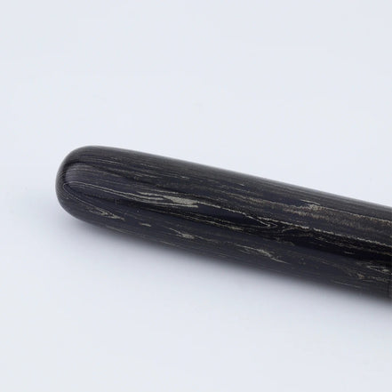 Eboya Emuya 萌芽 HOUGA / 方舟 HAKOBUNE M Model - Exclusive Black Divine Dragon Edition: Hard Rubber Fountain Pen with 14K Gold Nib
