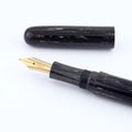Eboya Emuya Mengya/Ark M Model - Exclusive Black Divine Dragon Edition: Hard Rubber Fountain Pen with 14K Gold Nib