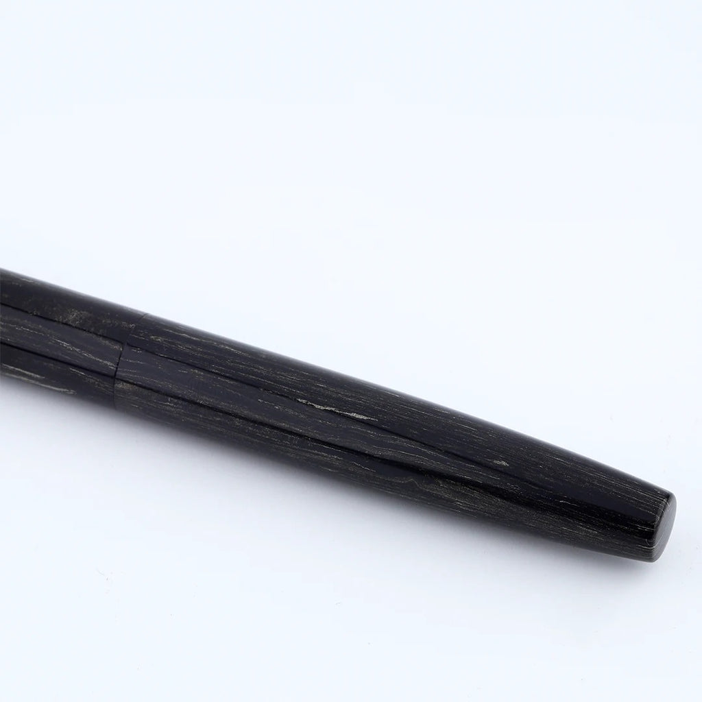 Eboya Emuya Mengya/Ark M Model - Exclusive Black Divine Dragon Edition: Hard Rubber Fountain Pen with 14K Gold Nib