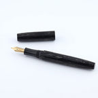 Eboya Emuya Mengya/Ark M Model - Exclusive Black Divine Dragon Edition: Hard Rubber Fountain Pen with 14K Gold Nib