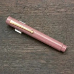 Eboya Tan-Pen Hard Rubber Short Fountain Pen, 14K Gold Nib – Eboya Edition