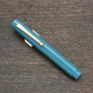 Eboya Tan-Pen Hard Rubber Short Fountain Pen, 14K Gold Nib – Eboya Edition