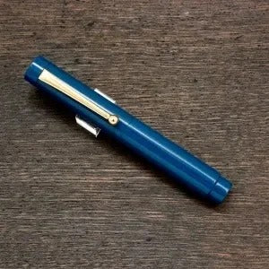 Eboya Tan-Pen Hard Rubber Short Fountain Pen, 14K Gold Nib – Eboya Edition