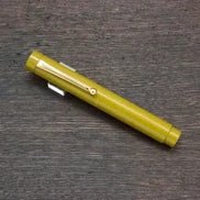 Eboya TAN-PEN Hard Rubber Short Fountain Pen, 14K Gold Nib – Eboya Edition