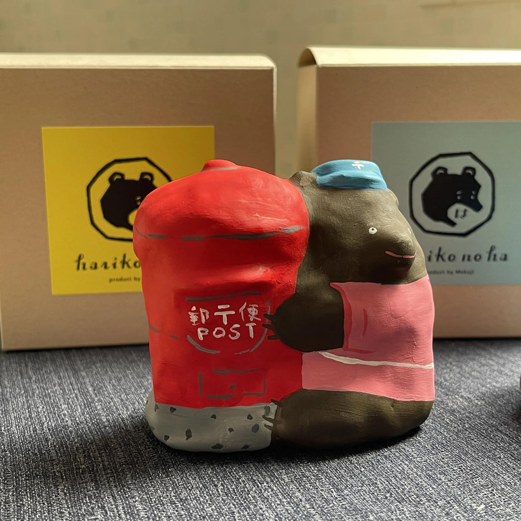 Mokuji Hayato Otsuki & Hariko Ningyo Custom Messenger Bear