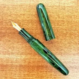 Eboya Brand - Sprout Series Fountain Pens Hard Rubber Body | 14K Gold Nib | Multiple Colors & Nib Grades