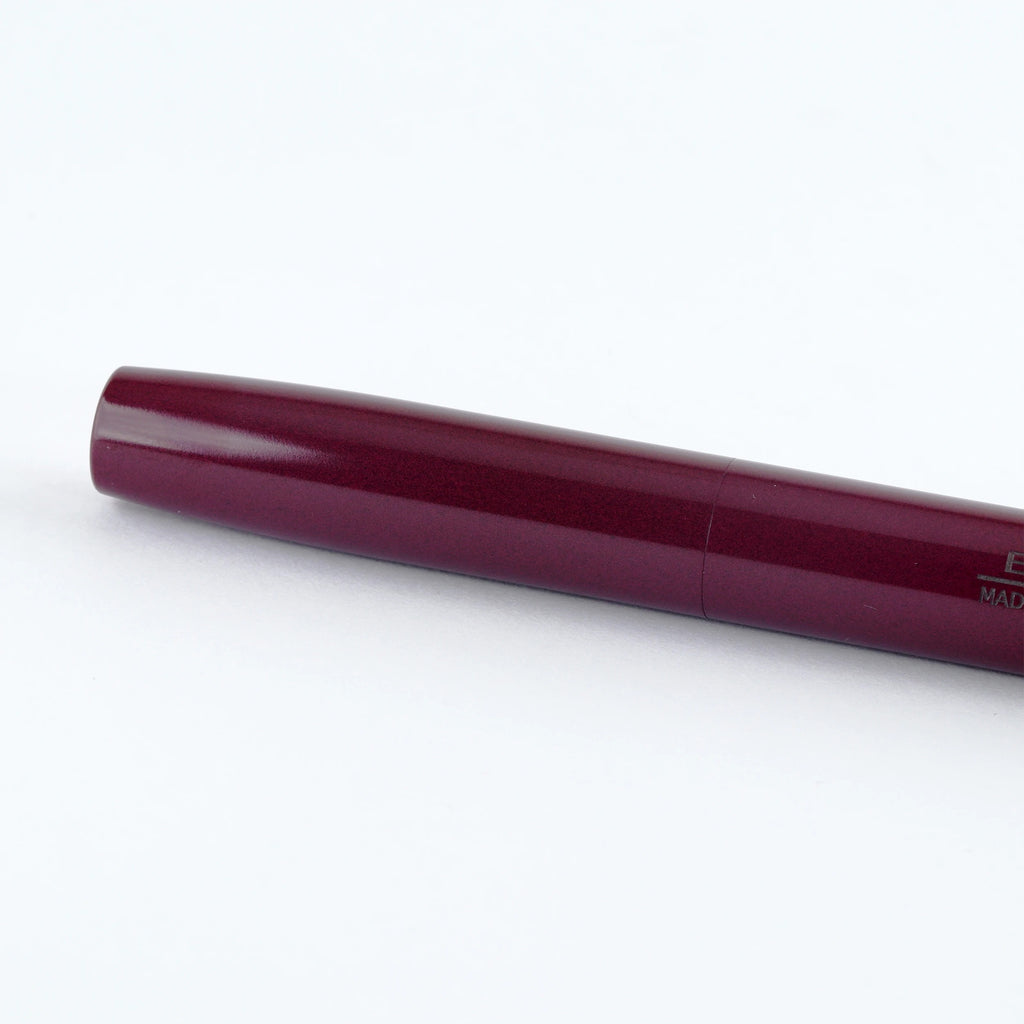 Eboya Brand - Ark Series Fountain Pen M Nib | Limited-Edition Color: Crimson Purple | Hard Rubber Body | 14K Gold Nib