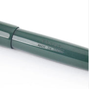 Eboya Brand - 宝珠 HOUJU / 棗 NATSUME Series Fountain Pen L size | Limited-Edition Color: Chitose Green | Hard Rubber Body | 14K Gold Nib