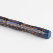 Eboya Brand - Nalu Series Fountain Pen Limited-Edition Color: Iridescent Gleam | Hard Rubber Body | 14K Gold Nib