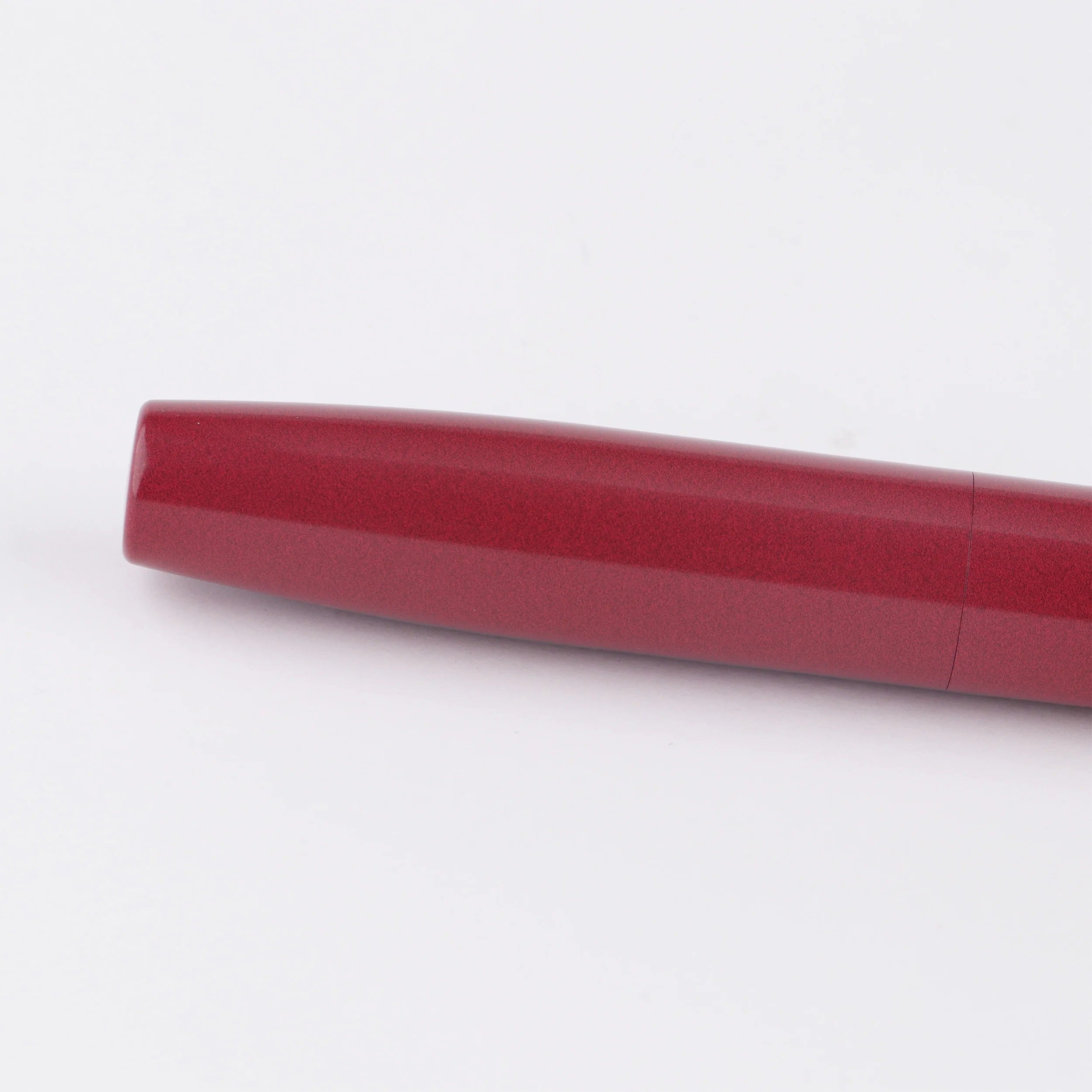 Eboya Brand - 方舟 HAKOBUNE Series Fountain Pen L size | Limited-Edition Color: Vermilion | Hard Rubber Body | 14K Gold Nib