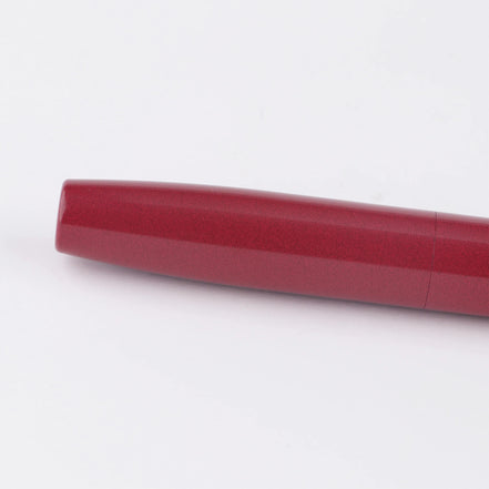 Eboya Brand - 方舟 HAKOBUNE Series Fountain Pen L size | Limited-Edition Color: Vermilion | Hard Rubber Body | 14K Gold Nib