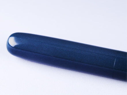 Eboya Brand - 宝珠 HOUJU Series Fountain Pen M size | Limited-Edition Colors: Indigo & Green | Hard Rubber Body | 14K Gold Nib