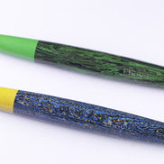 Eboya Brand - 木笛 KOBUE Series Fountain Pen Limited-Edition Colors: Crimson Heart, Breeze, Deep Sea, Starry Sky | Hard Rubber Body | 14K Gold Nib