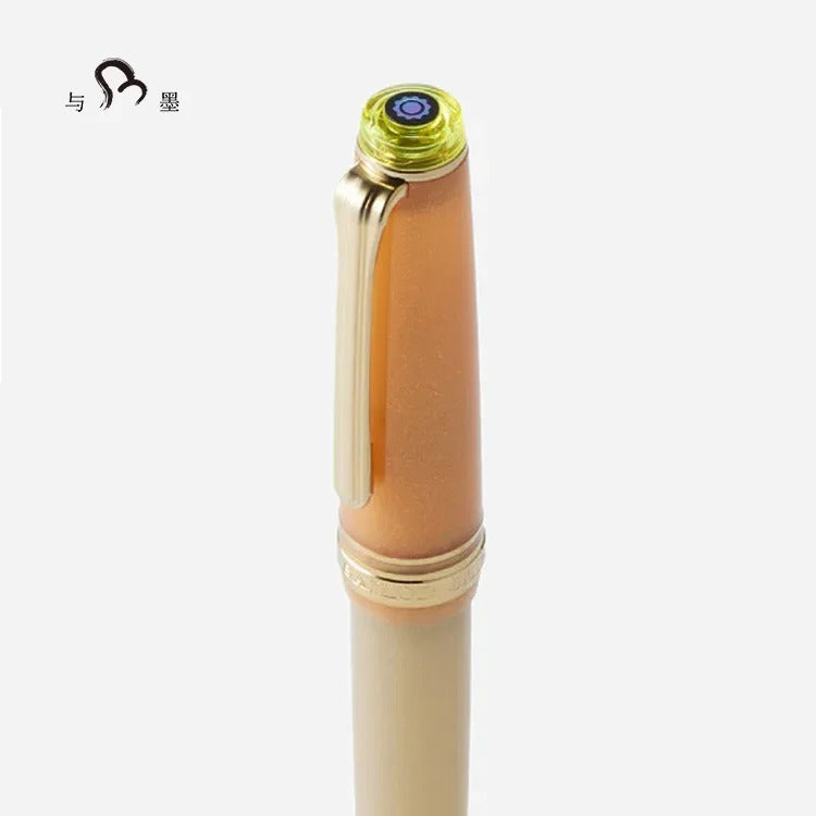 ancora Ginza Limited-Edition Celestial Series Season 3 - The Sun | 14K Gold Nib | Sailor Professional Gear Slim Fountain Pen