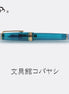 Shizuoka Bungakukan Limited Edition Jade Large 21K Gold Sailor Fountain Pen