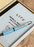 PILOT x Pentonote Fukushima Blue Limited Edition Capless Fountain Pen, 18K Gold Nib with Serial Number