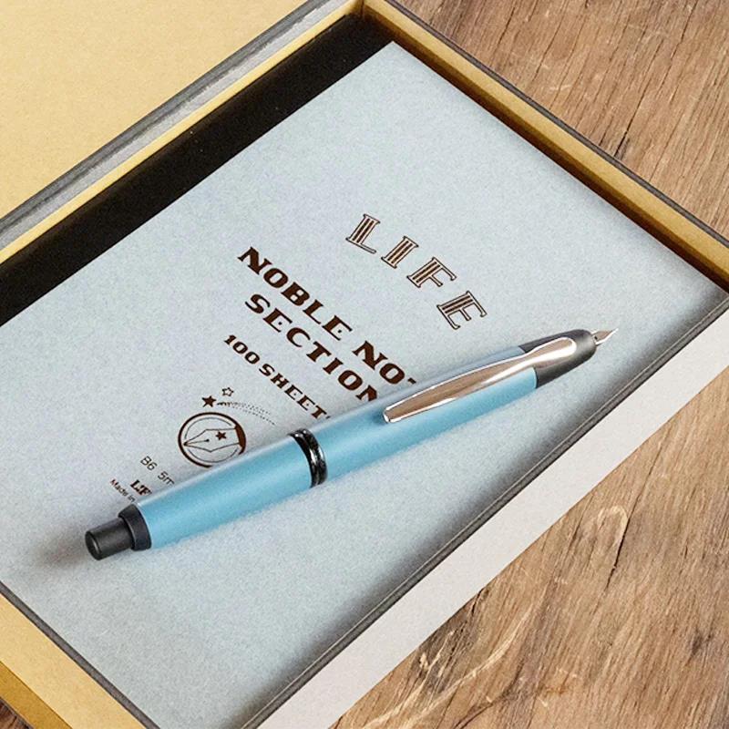 PILOT x Pentonote Fukushima Blue Limited Edition Capless Fountain Pen, 18K Gold Nib with Serial Number