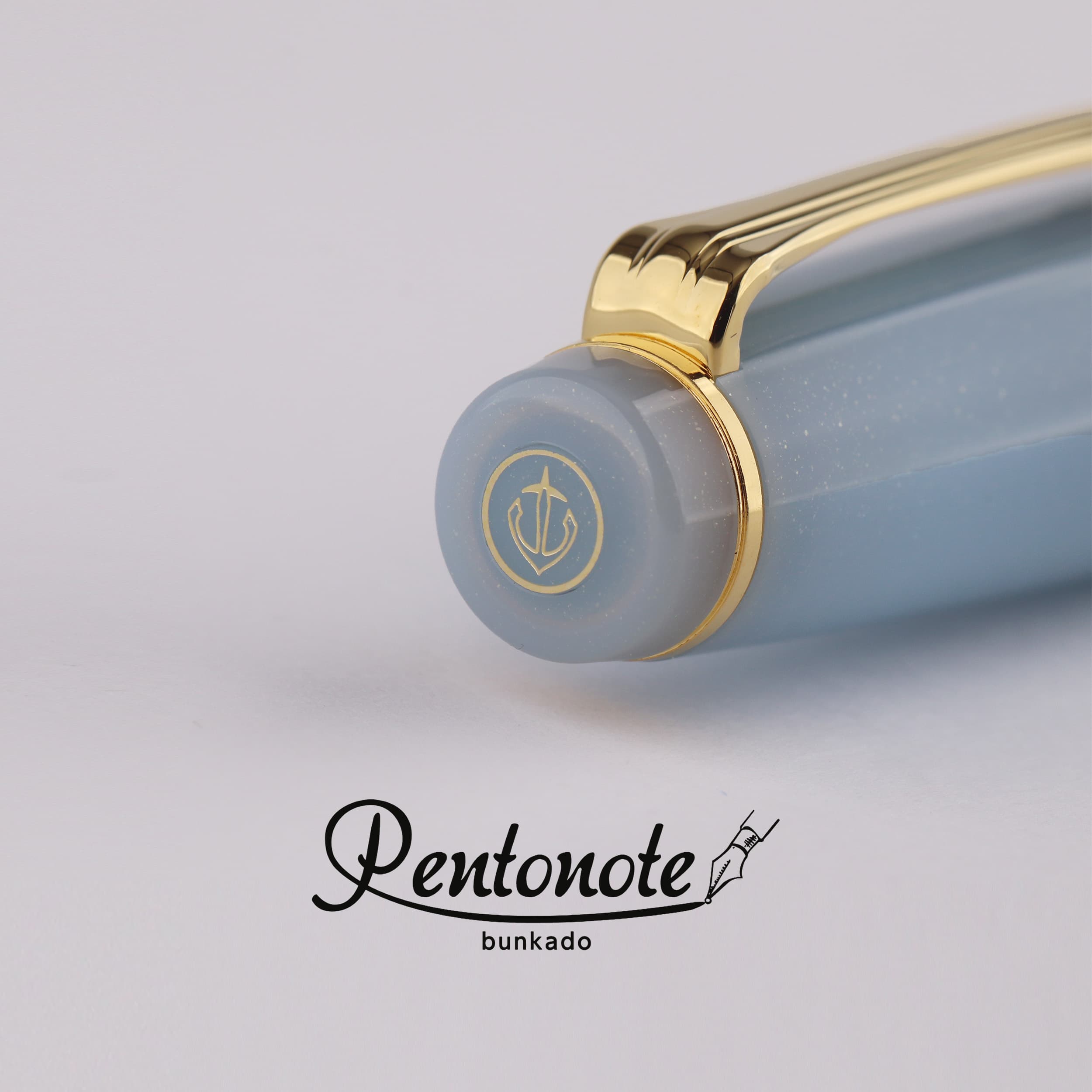 Sailor x Pentonote Fukushima Onsen Blue Limited Edition Fountain Pen, 21K Gold Nib
