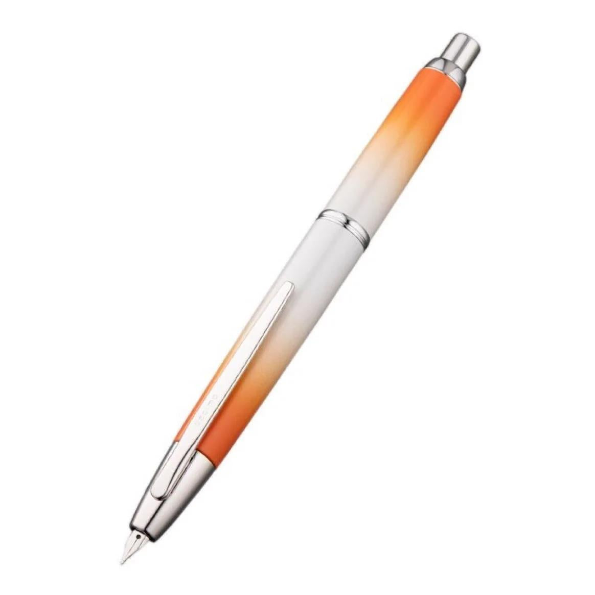 Mitsukoshi Department Store 350th Anniversary Stationery Exhibition Pilot Collaboration Yellow 18K Gold Retractable Fountain Pen