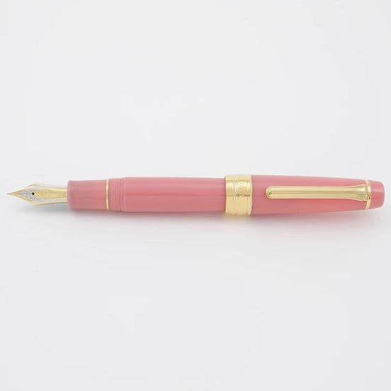 Mitsukoshi Department Store 350th Anniversary Stationery Exhibition Sailor Collaboration Limited Edition Pink Hakubyouou Fountain Pen 21K Gold