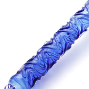 BUNGUBOX Limited Edition Blue Ocean Glass Dip Pen